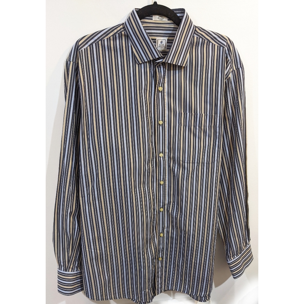 Peter Millar | Men's Striped Sport Shirt